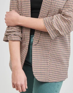 Pieces - PCBOSS 3/4 PRINTED BLAZER