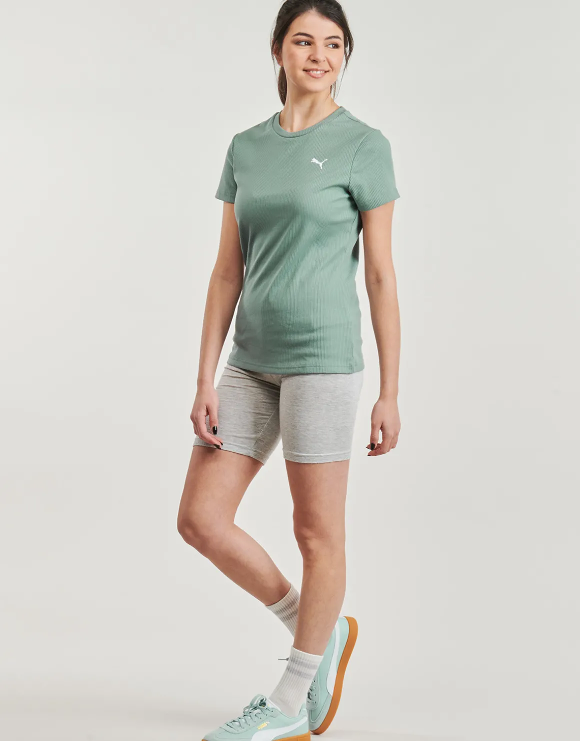 Puma - ESS ELEVATED RIB TEE