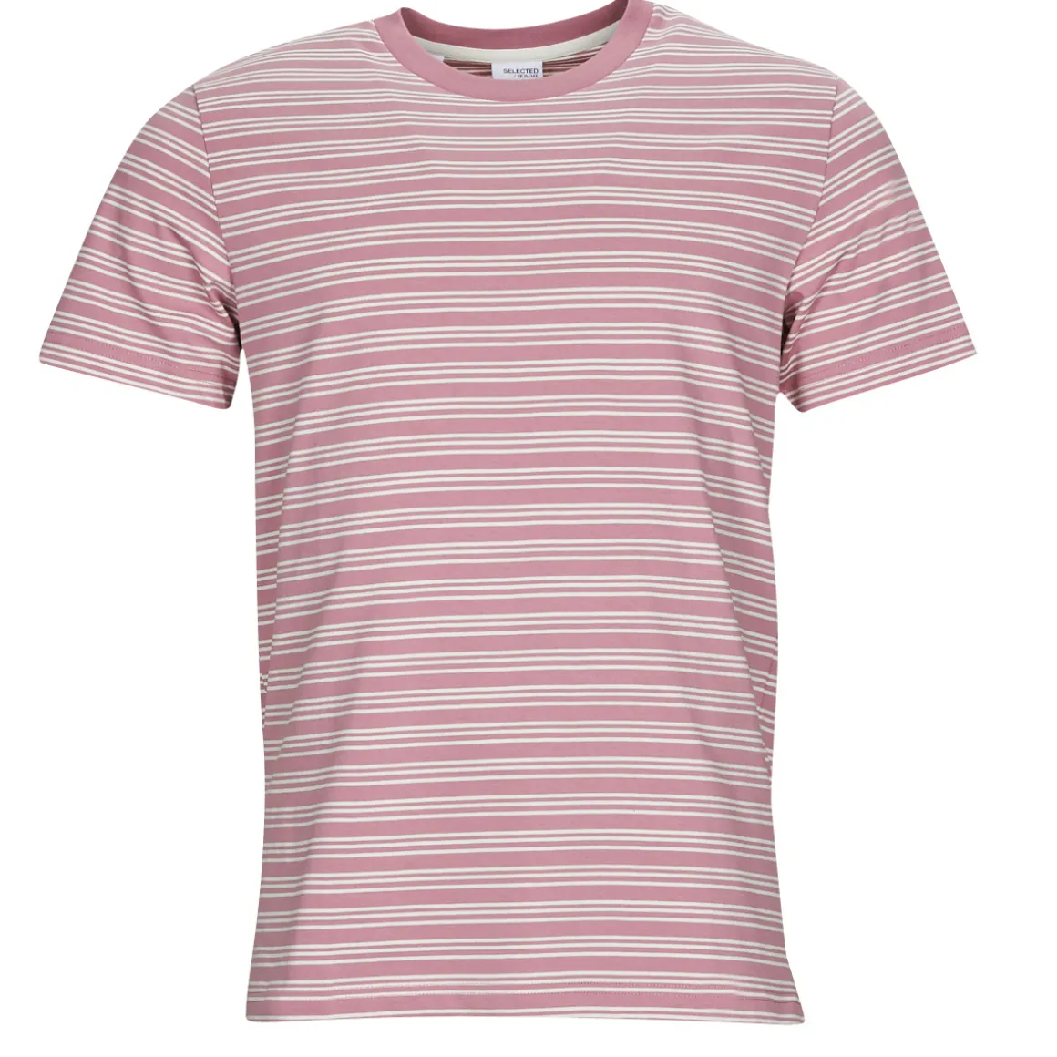 Selected - SLHANDY STRIPE SS O-NECK TEE W