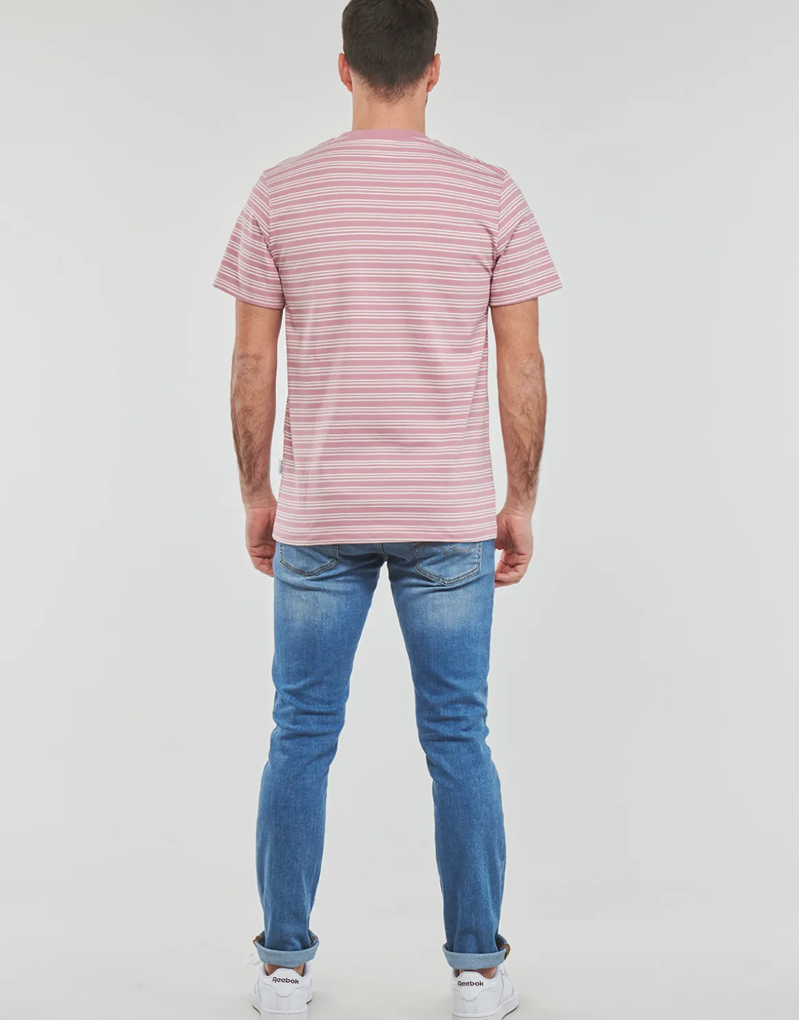 Selected - SLHANDY STRIPE SS O-NECK TEE W