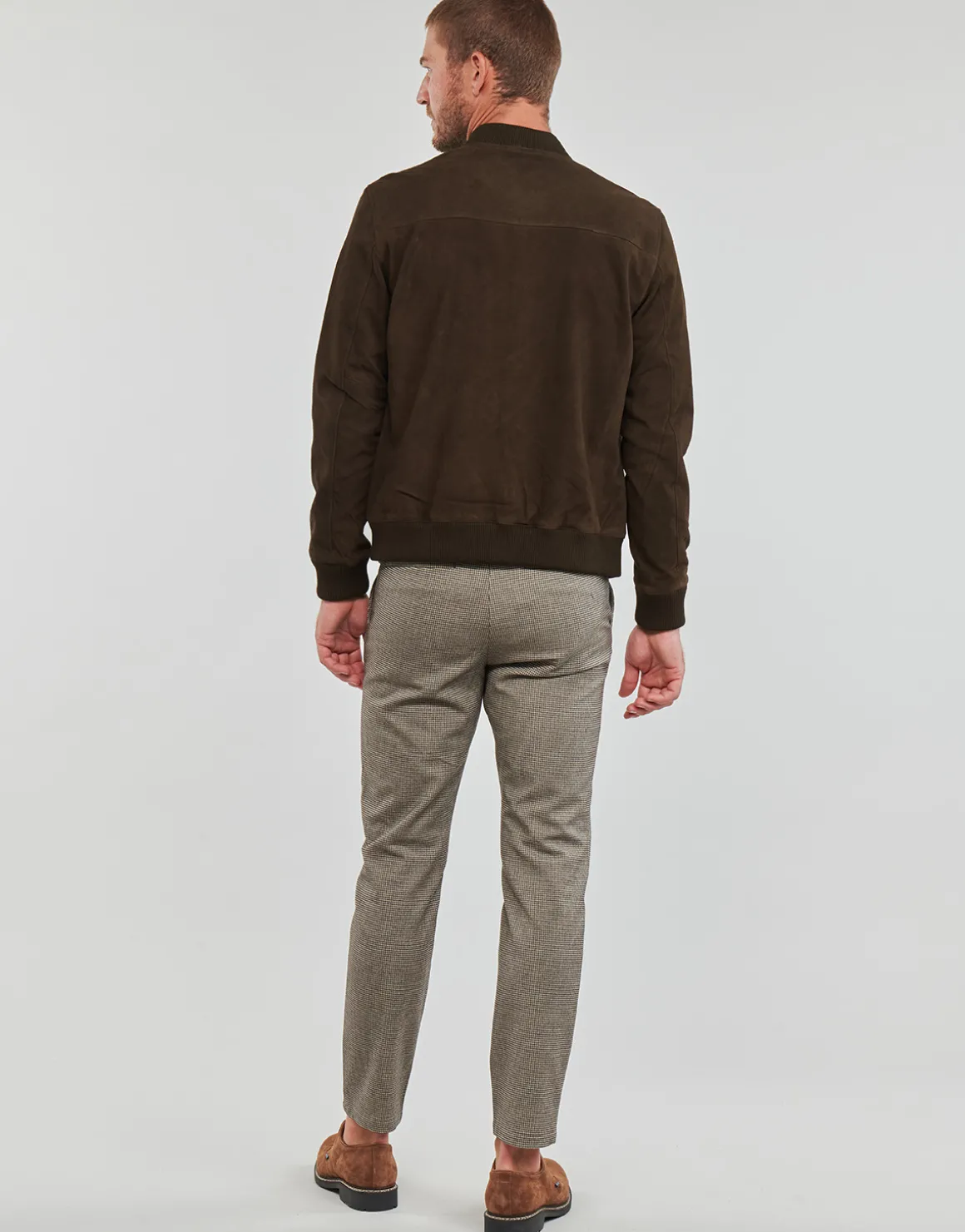 Selected - SLHARCHIVE BOMBER SUEDE JKT NOOS