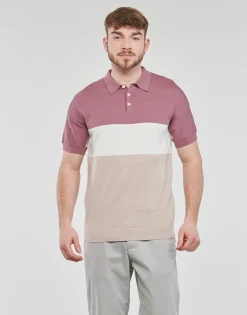 Selected - SLHMATTIS SS KNIT BLOCK POLO B