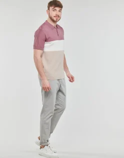 Selected - SLHMATTIS SS KNIT BLOCK POLO B