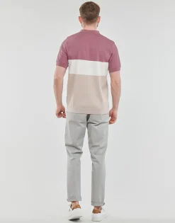Selected - SLHMATTIS SS KNIT BLOCK POLO B