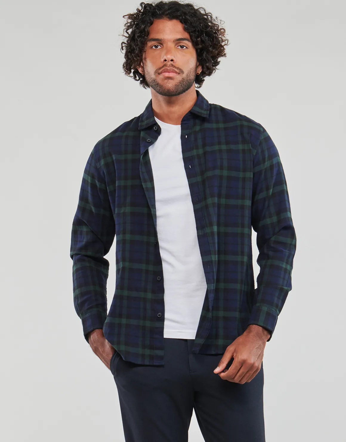Selected - SLHSLIMOWEN-FLANNEL SHIRT LS NOOS