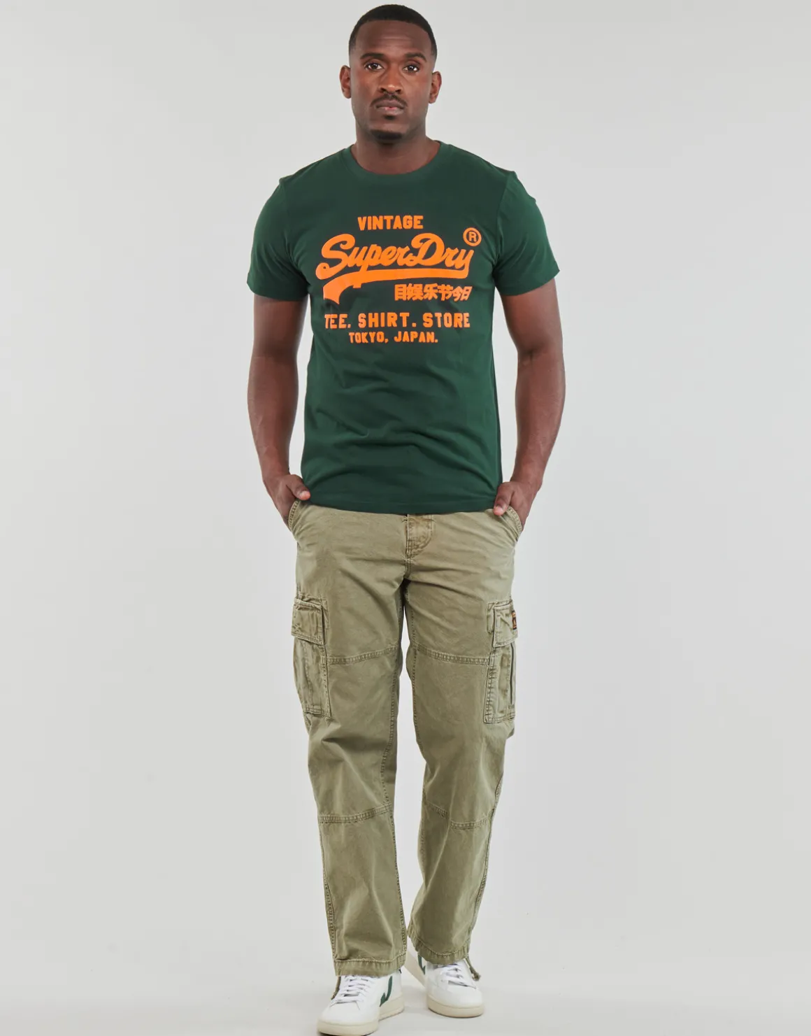 Superdry - BAGGY CARGO PANTS
