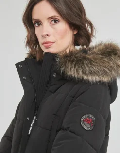 Superdry - EVEREST LONGLINE PUFFER COAT