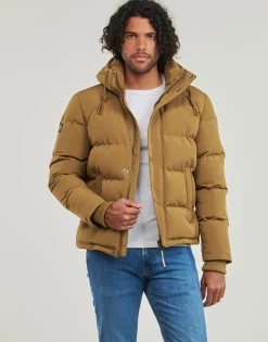 Superdry - EVEREST SHORT HOODED PUFFER