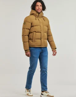 Superdry - EVEREST SHORT HOODED PUFFER