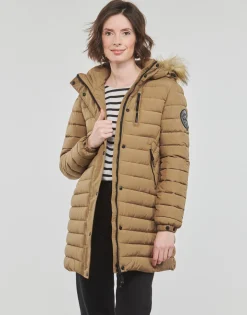 Superdry - FUJI HOODED MID LENGTH PUFFER