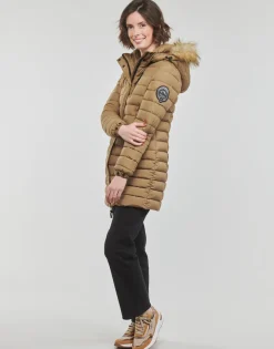 Superdry - FUJI HOODED MID LENGTH PUFFER