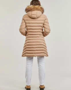 Superdry - FUJI HOODED MID FAUSSE FOURRURE