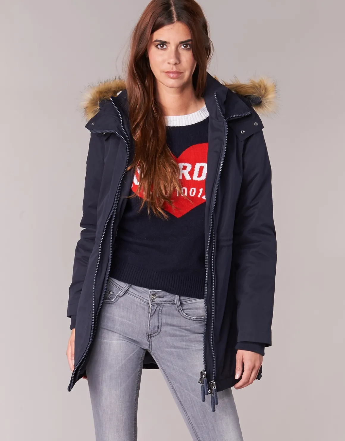 Superdry - HOODED MICROFIBRE