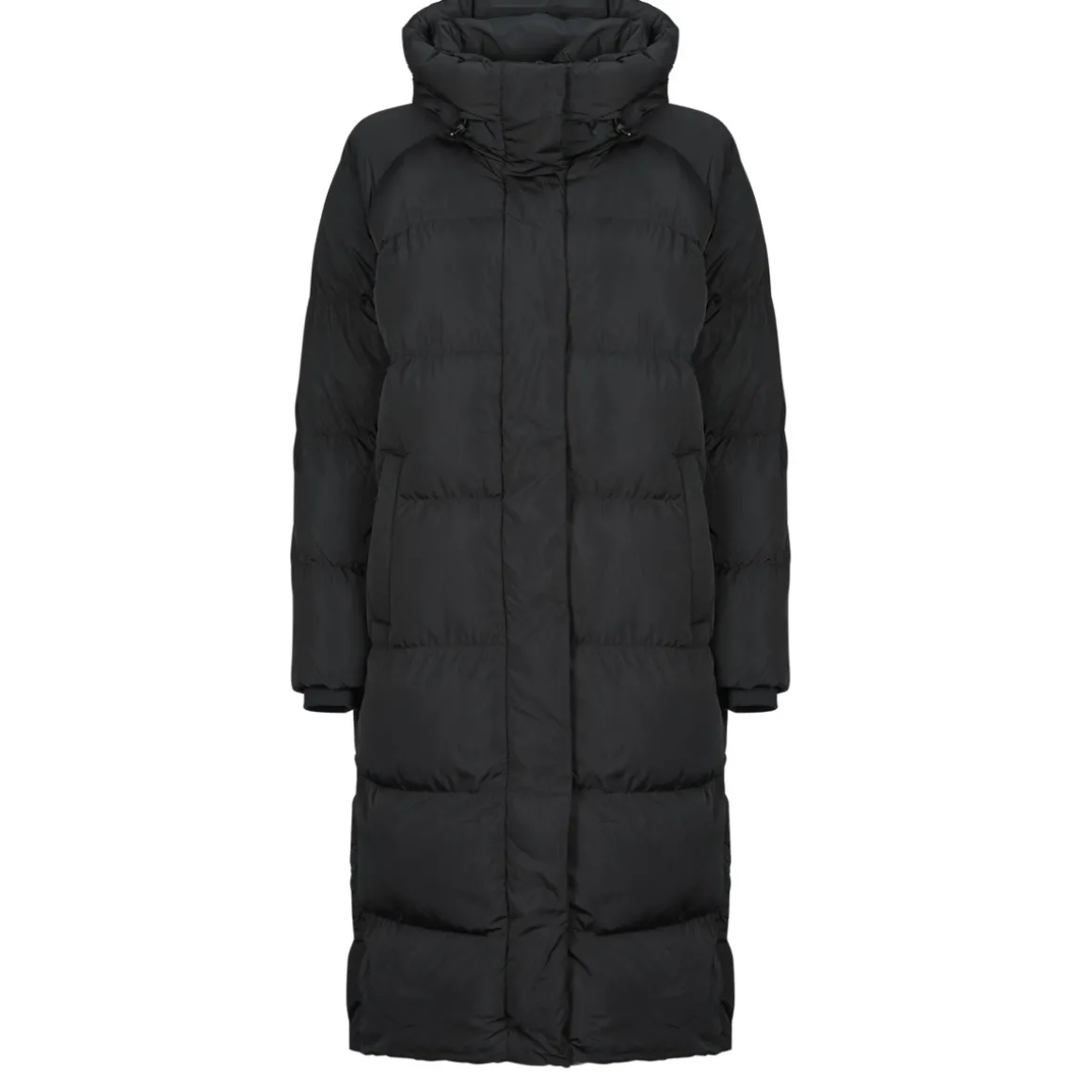 Superdry - LONGLINE HOODED PUFFER COAT