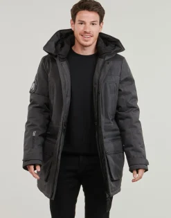 Superdry - PARKA CITY TWEED