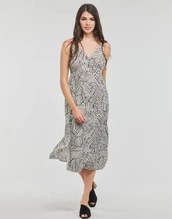 Superdry - VINTAGE MIDI HALTER SLIP DRESS