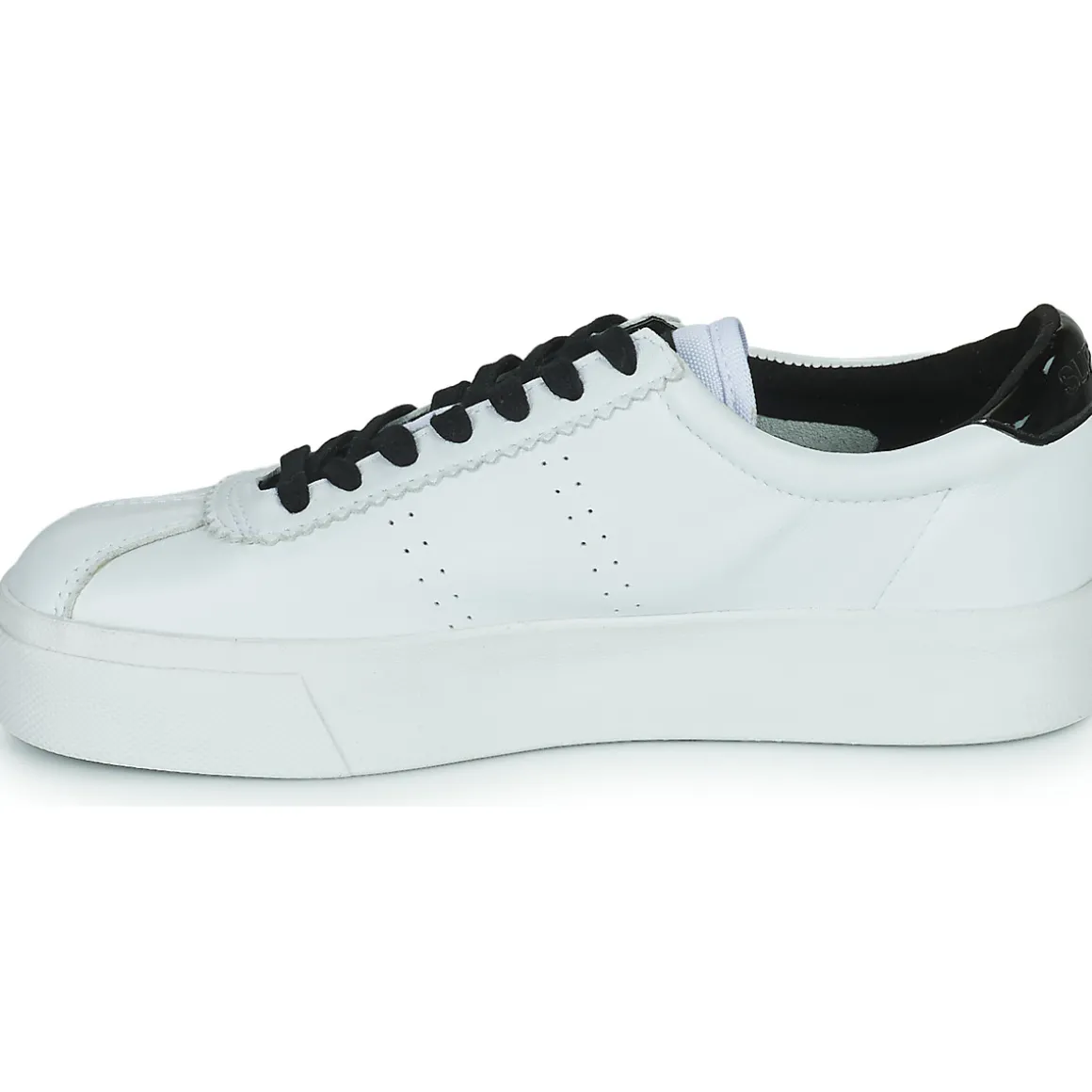 Superga - WHITE BLACK