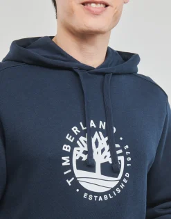 Timberland - REFIBRA LOGO HOODED SWEATSHIRT (REGULAR LB)
