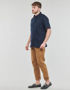 Timberland - SS MILL RIVER LINEN SHIRT SLIM