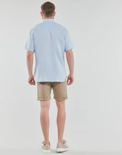 Timberland - SS MILL RIVER LINEN SHIRT SLIM