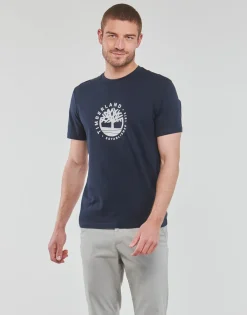 Timberland - SS REFIBRA LOGO GRAPHIC TEE REGULAR