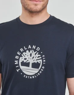 Timberland - SS REFIBRA LOGO GRAPHIC TEE REGULAR