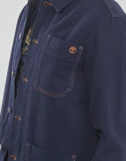 Timberland - WORK FOR THE FUTURE - COTTON HEMP DENIM CHORE JACKET