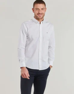 Tommy Hilfiger - CORE FLEX POPLIN SOLID RF SHIRT