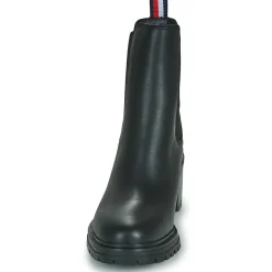 Tommy Hilfiger - ESSENTIAL MIDHEEL LEATHER BOOTIE