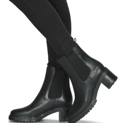 Tommy Hilfiger - ESSENTIAL MIDHEEL LEATHER BOOTIE