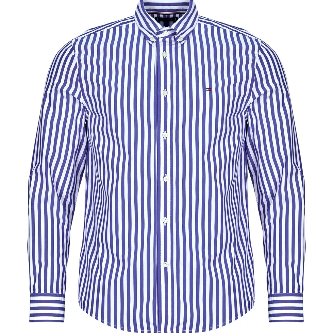 Tommy Hilfiger - FLEX POPLIN BOLD STRIPE RF SHIRT