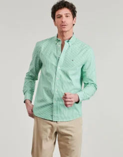 Tommy Hilfiger - FLEX POPLIN CLASSIC STP RF SHIRT