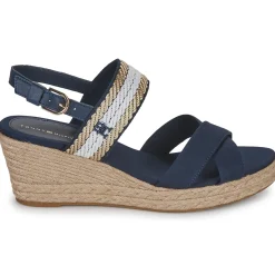 Tommy Hilfiger - GOLDEN WEBBING MID WEDGE