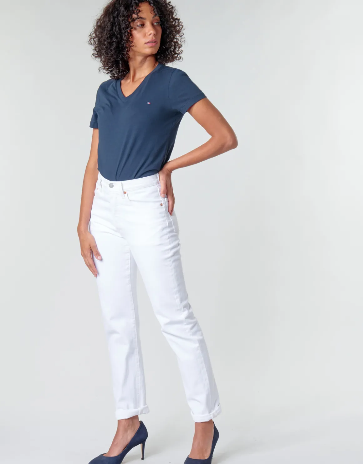 Tommy Hilfiger - HERITAGE V-NECK TEE