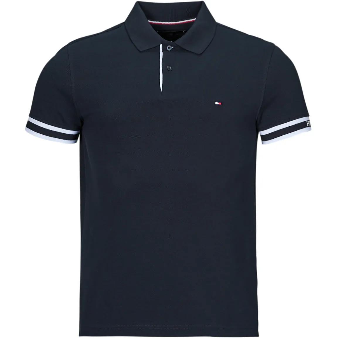 Tommy Hilfiger - MONOTYPE CUFF SLIM FIT POLO