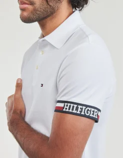 Tommy Hilfiger - MONOTYPE FLAG CUFF SLIM FIT POLO