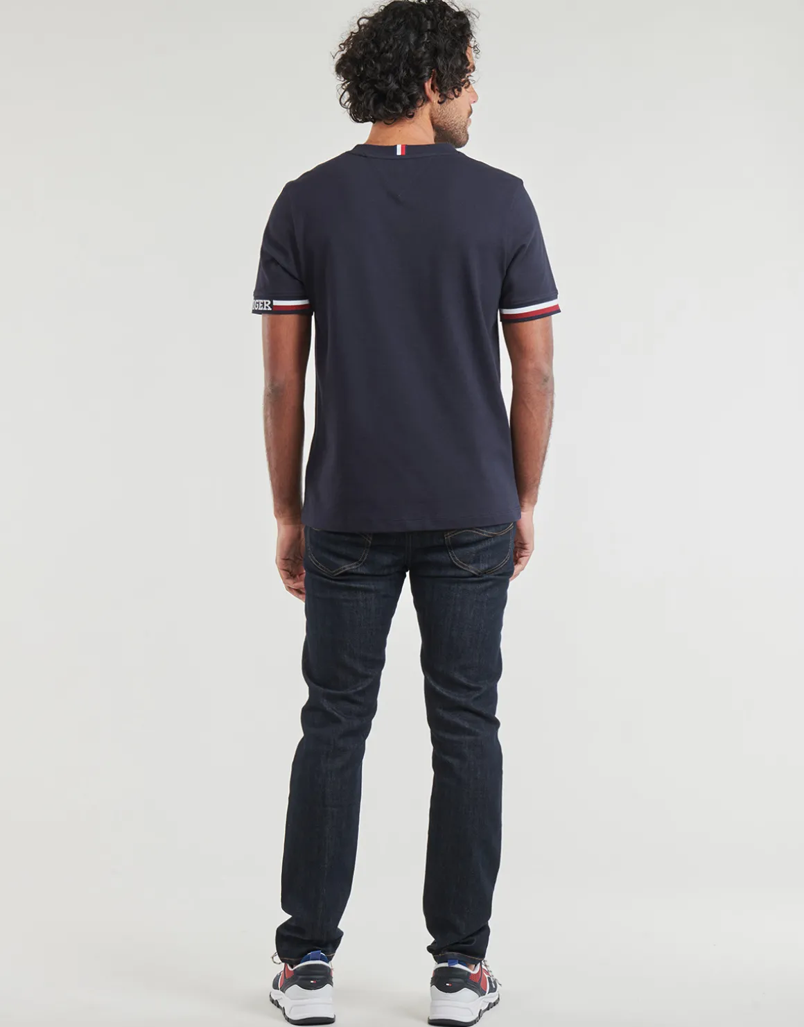 Tommy Hilfiger - MONOTYPE BOLD GS TIPPING TEE