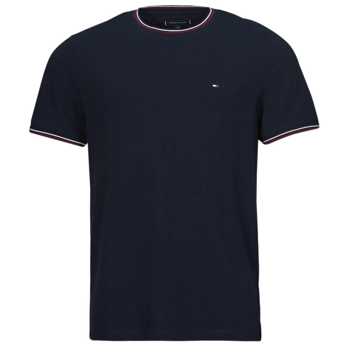 Tommy Hilfiger - RWB TIPPED COLLAR TEE