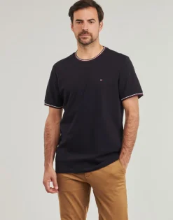 Tommy Hilfiger - RWB TIPPED COLLAR TEE