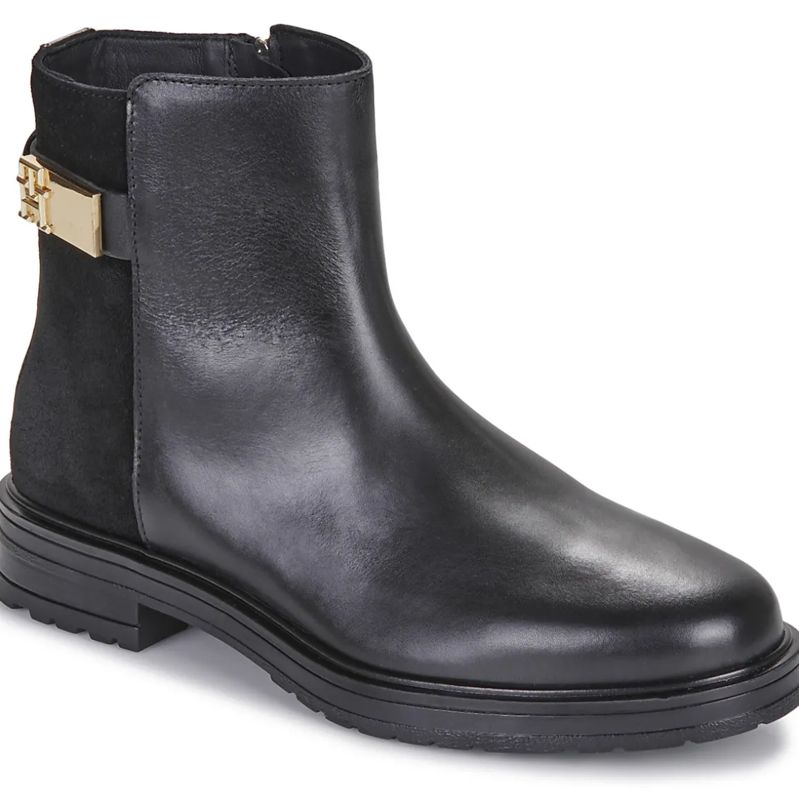 Tommy Hilfiger - TH LOGO LEATHER MIX CHELSEA