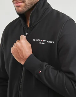 Tommy Hilfiger - TOMMY LOGO ZIP THRU STAND COLLAR