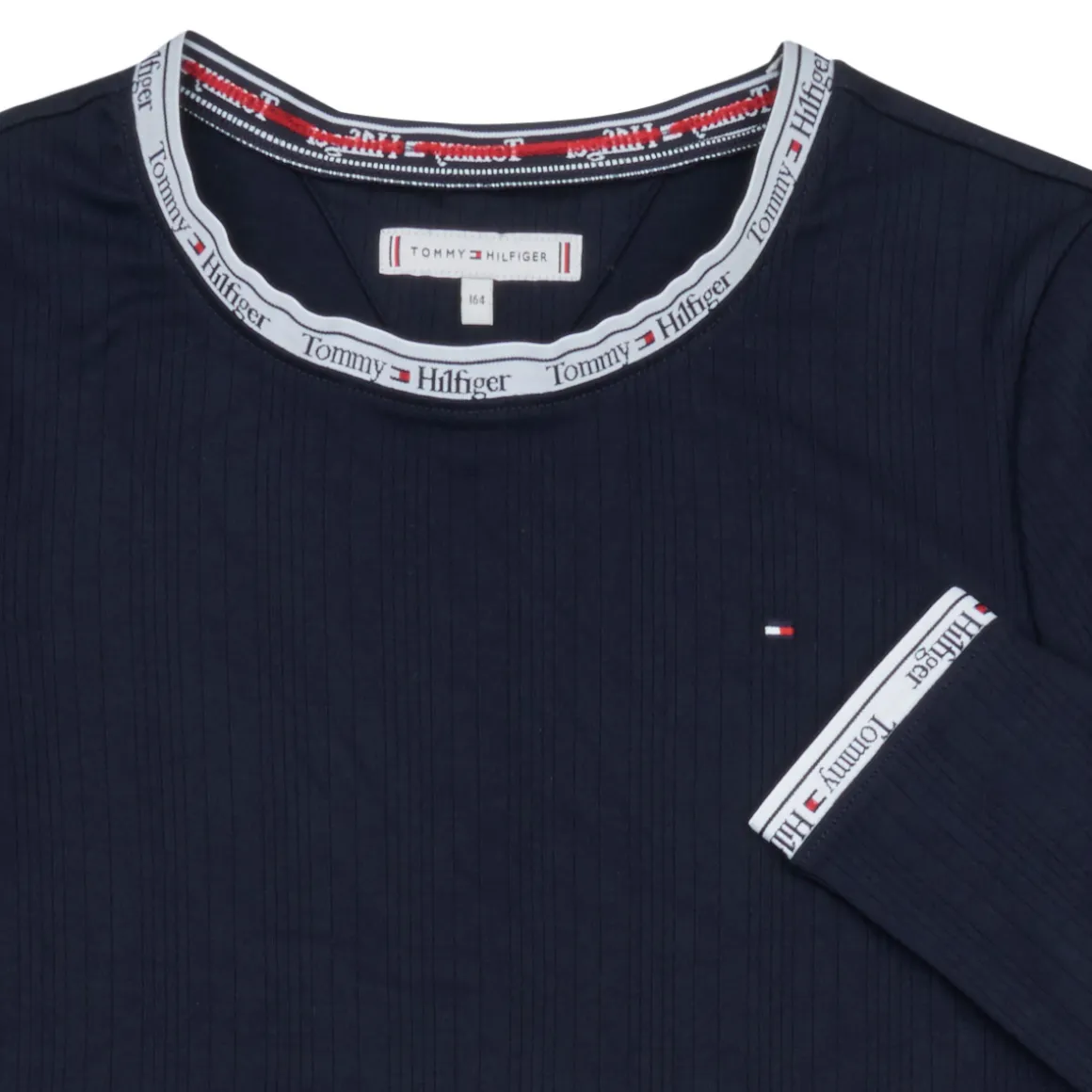 Tommy Hilfiger - TOMMY TAPE RIB DRESS