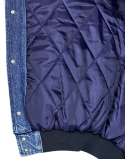 Tommy Jeans - DENIM LETTERMAN JACKET DF7018