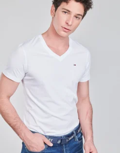 Tommy Jeans - TJM ORIGINAL JERSEY TEE V NECK