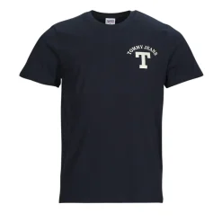 Tommy Jeans - TJM REG CURVED LETTERMAN TEE