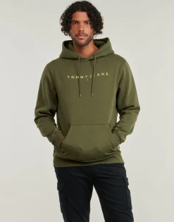 Tommy Jeans - TJM REG LINEAR GOLD HOOD EXT