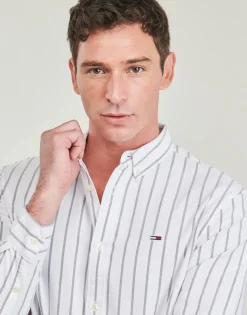 Tommy Jeans - TJM REG OXFORD STRIPE SHIRT