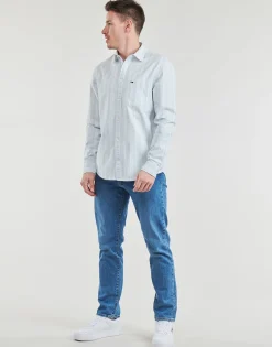 Tommy Jeans - TJM REG OXFORD STRIPESHIRT