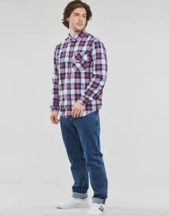 Tommy Jeans - TJM RELAXED FLANNEL SHIRT