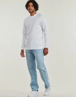 Tommy Jeans - TJM SLIM LINEAR CHST L/S TEE EXT